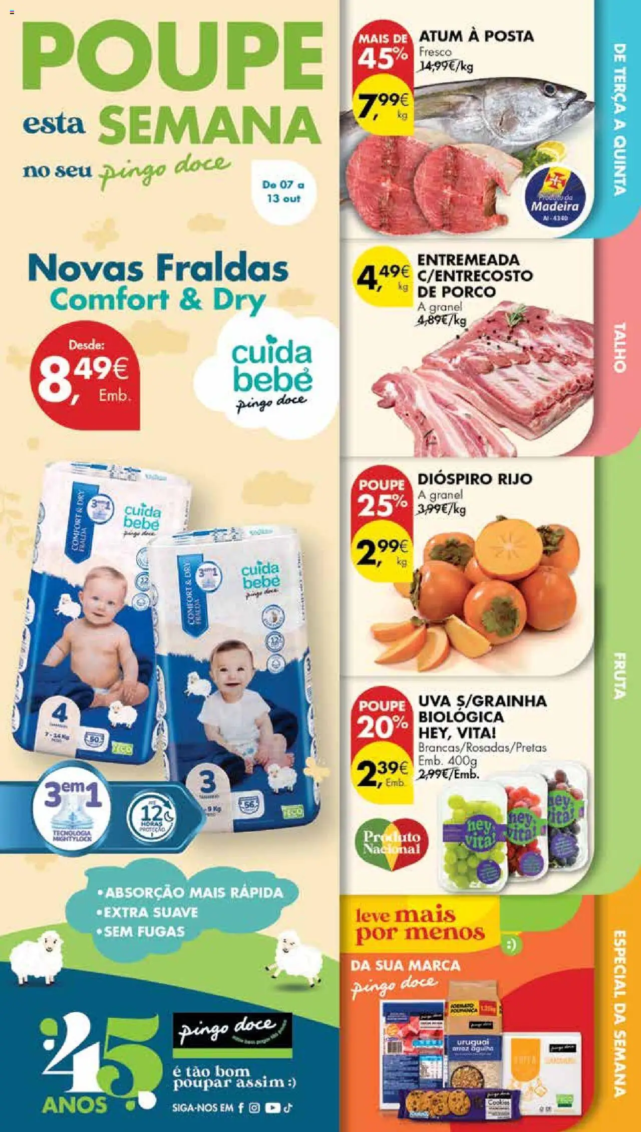 Pingo Doce Folheto de 07/10/2025 - catálogo esta semana - página 1