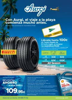 Vista previa del folleto de la tienda Aurgi válido desde el 31/07/2025 
