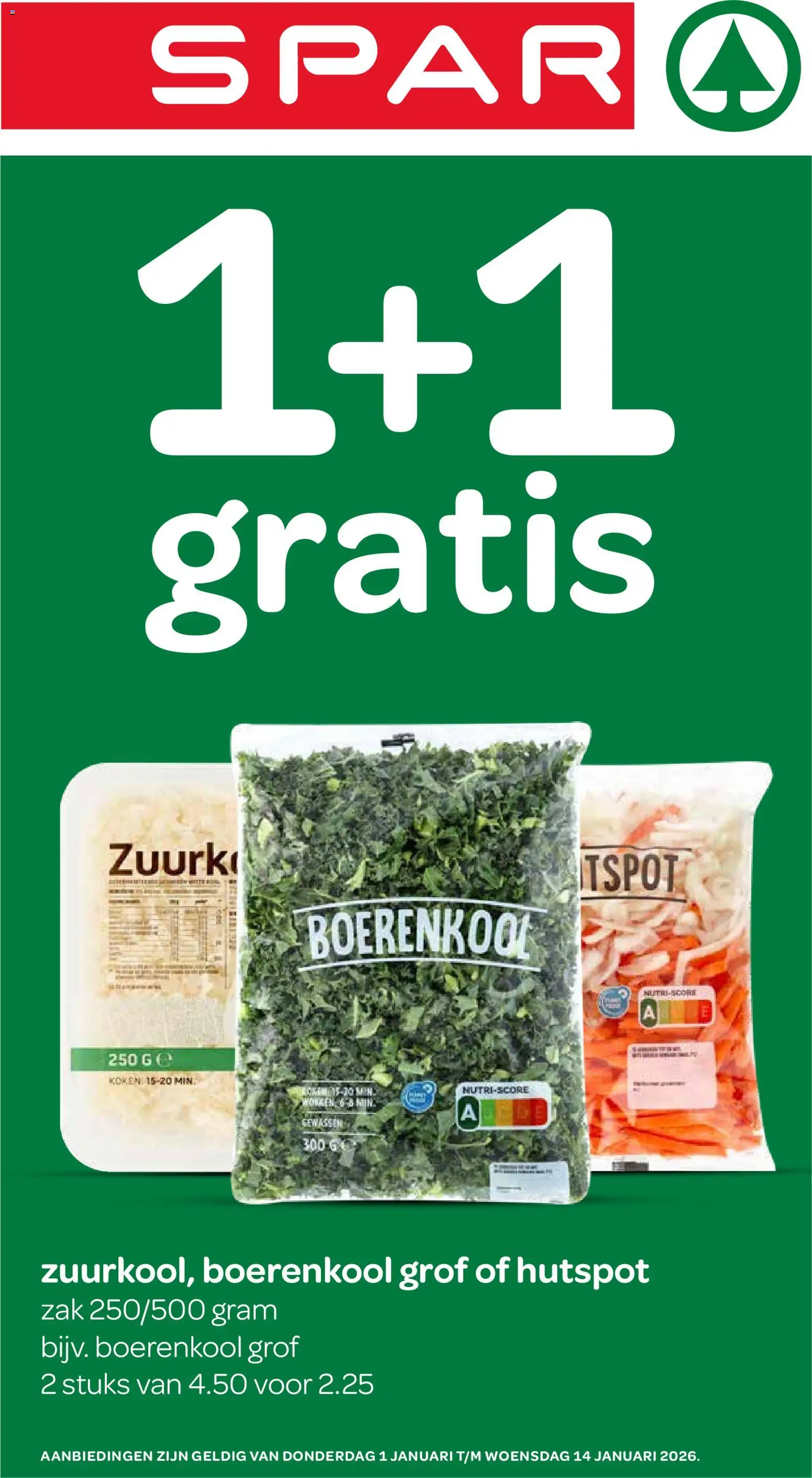 Voorbeeld van Folder van winkel Spar geldig vanaf 01-01-2026