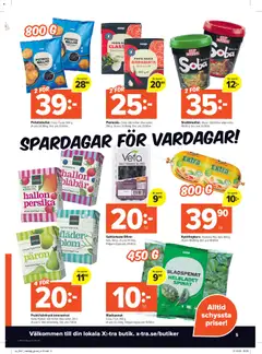 Förhandsgranska reklamblad Aktuella reklamblad Coop X:-TRA från butik Coop X:-TRA gäller från 17/11/2025 | Sida : 5