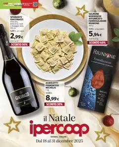 Anteprima dell'opuscolo Volantino Novara dal negozio Ipercoop valido da 18/12/2025
