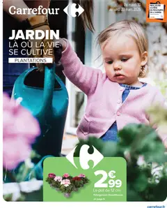Prévisualisation de Carrefour Jardin là où la vie se cultive du magasin Carrefour formulaire valide 10/03/2026