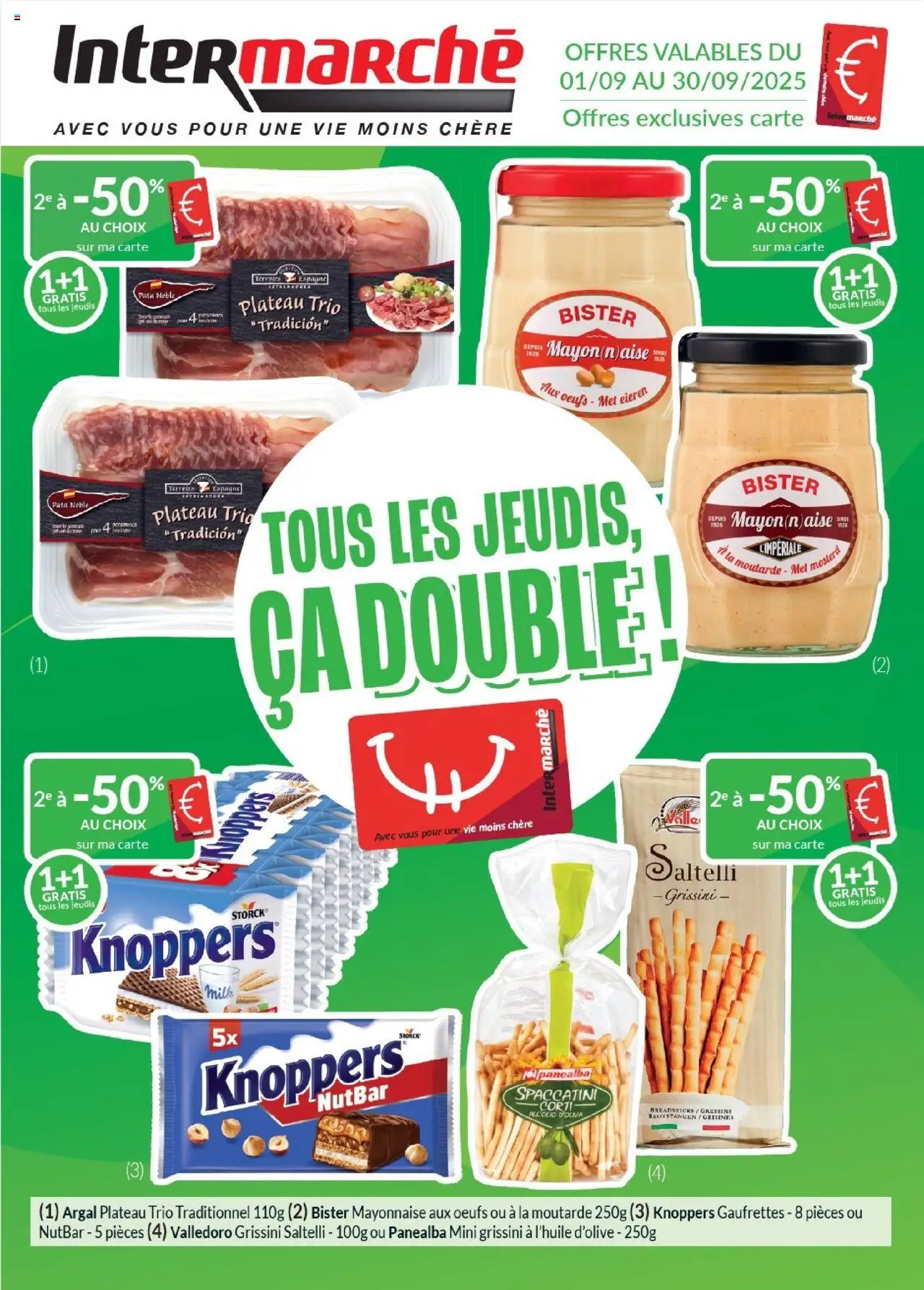 Intermarché shop Publicité geldig vanaf 01/09/2025 - Paginanummer 1