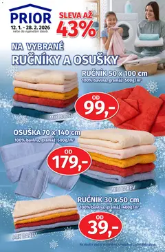 Náhled nabídky: Prior Akční Nabídka Bytového Textilu platný od 12.01.2026