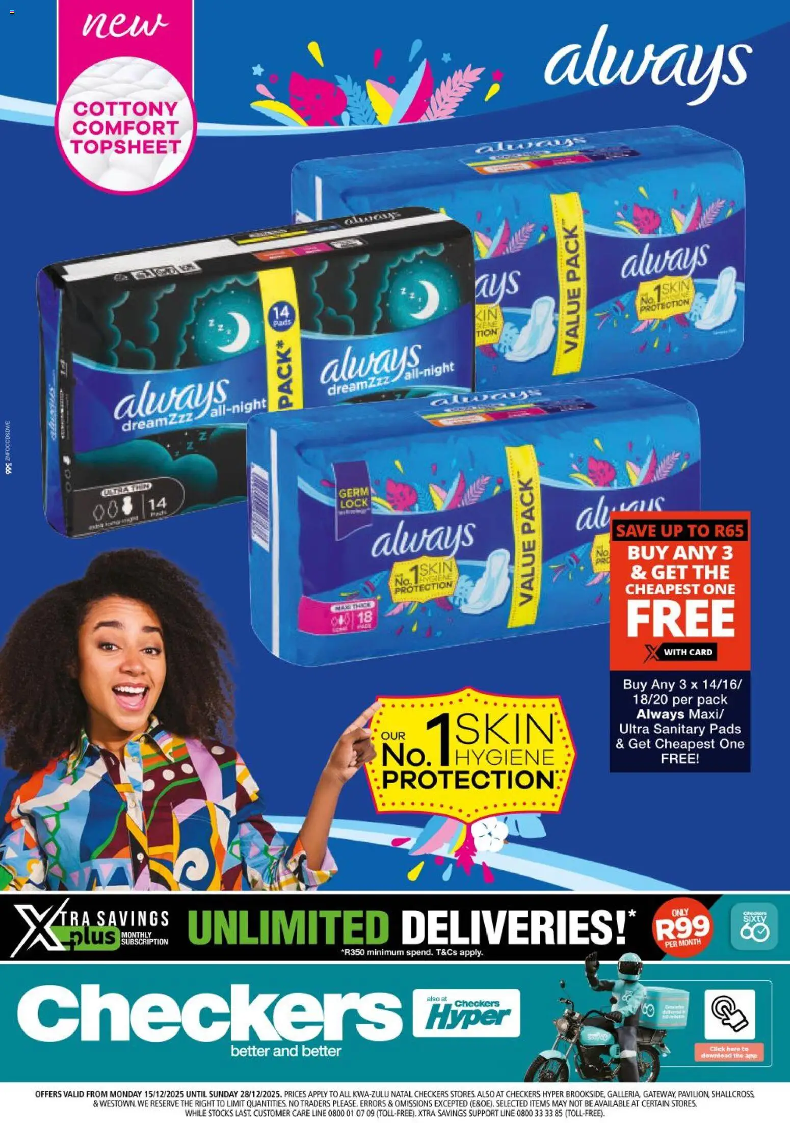 Preview of Checkers flyer valid from 15/12/2025