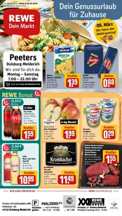Vorschau von dem Prospekt des Geschäftes Rewe, gültig ab dem 02.03.2026