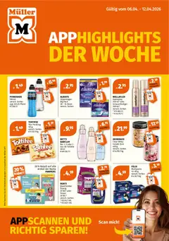Vorschau von dem Prospekt des Geschäftes Müller, gültig ab dem 06.04.2026