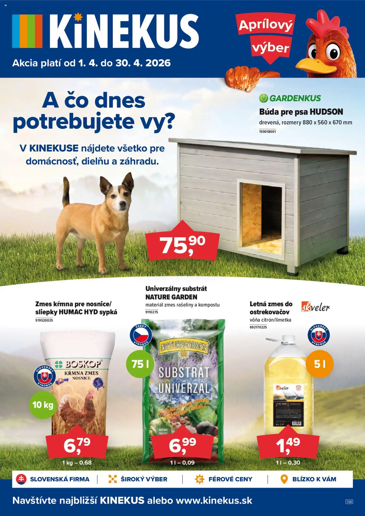 Náhľad Kinekus letáku platného od 01.04.2026