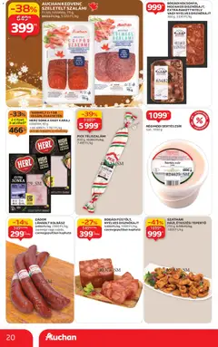 Auchan - Akciós újság Auchan megtekintése, amely érvényes 2025.12.04.-től | Oldal: 20