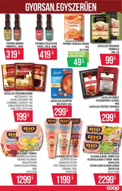 COOP Szolnok - Akciós újság COOP Szolnok megtekintése, amely érvényes 2025.12.11.-től | Oldal: 6