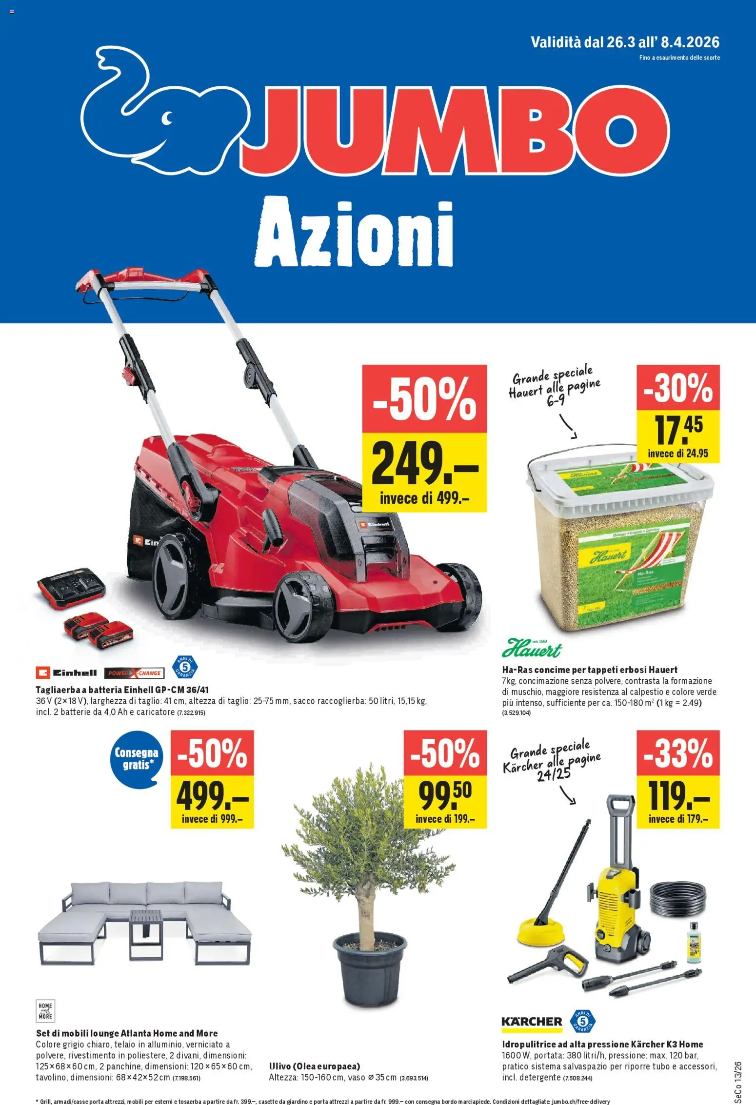 Vorschau des Merkblatts Jumbo aktionen IT vom Shop Jumbo gültig von 26.03.2026 bis 08.04.2026