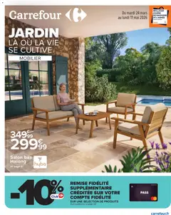 Prévisualisation de Carrefour Jardin là où la vie se cultive du magasin Carrefour formulaire valide 24/03/2026
