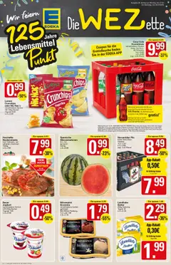 Vorschau von dem Prospekt des Geschäftes WEZ, gültig ab dem 21.07.2025