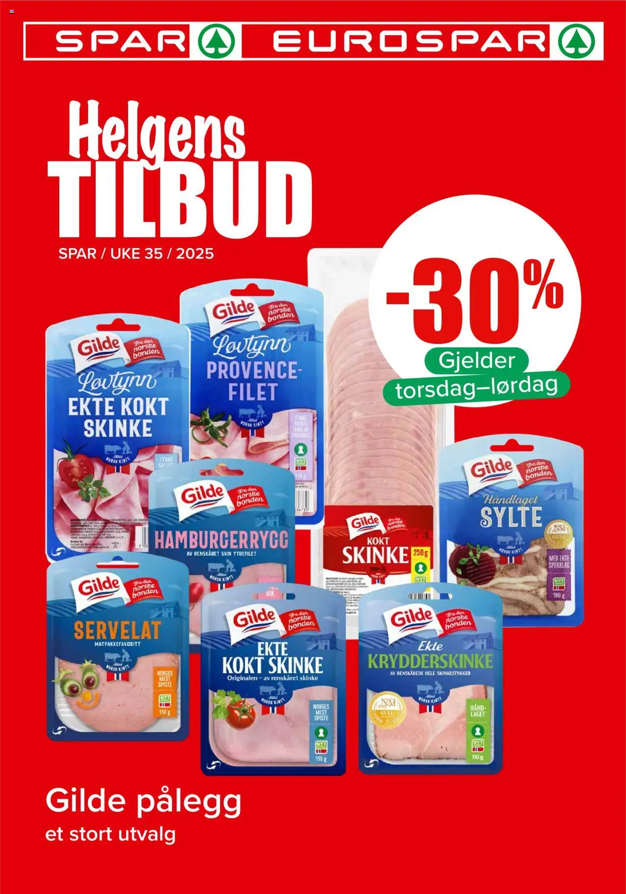 Helgens Tilbud Spar gyldig fra 28/08/2025 - Sidenummer 1