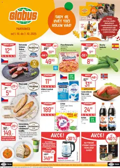 Náhled nabídky: Globus Pardubice platný od 01.10.2025