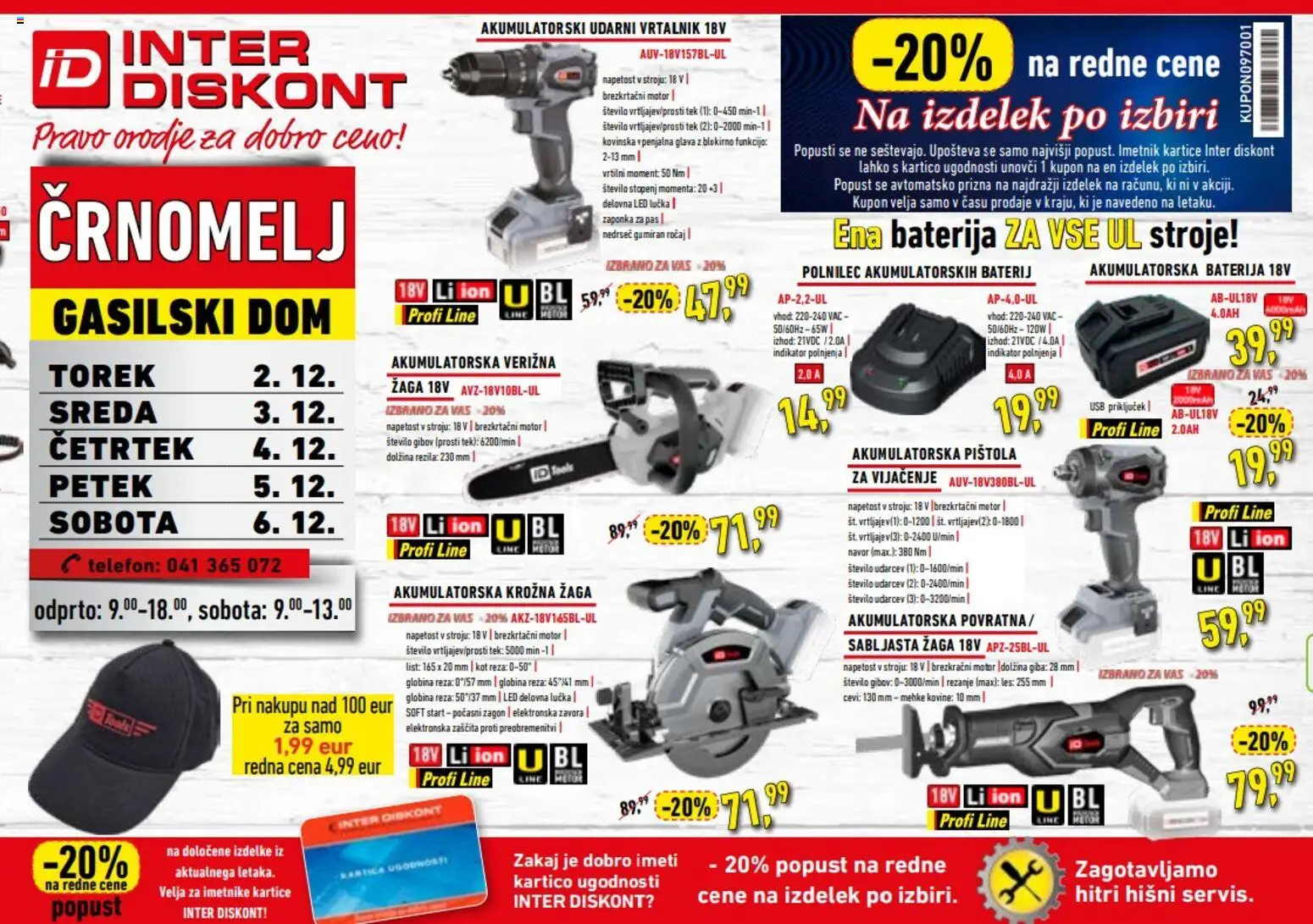 Predogled kataloga iz trgovine Inter Diskont veljaven od 02.12.2025