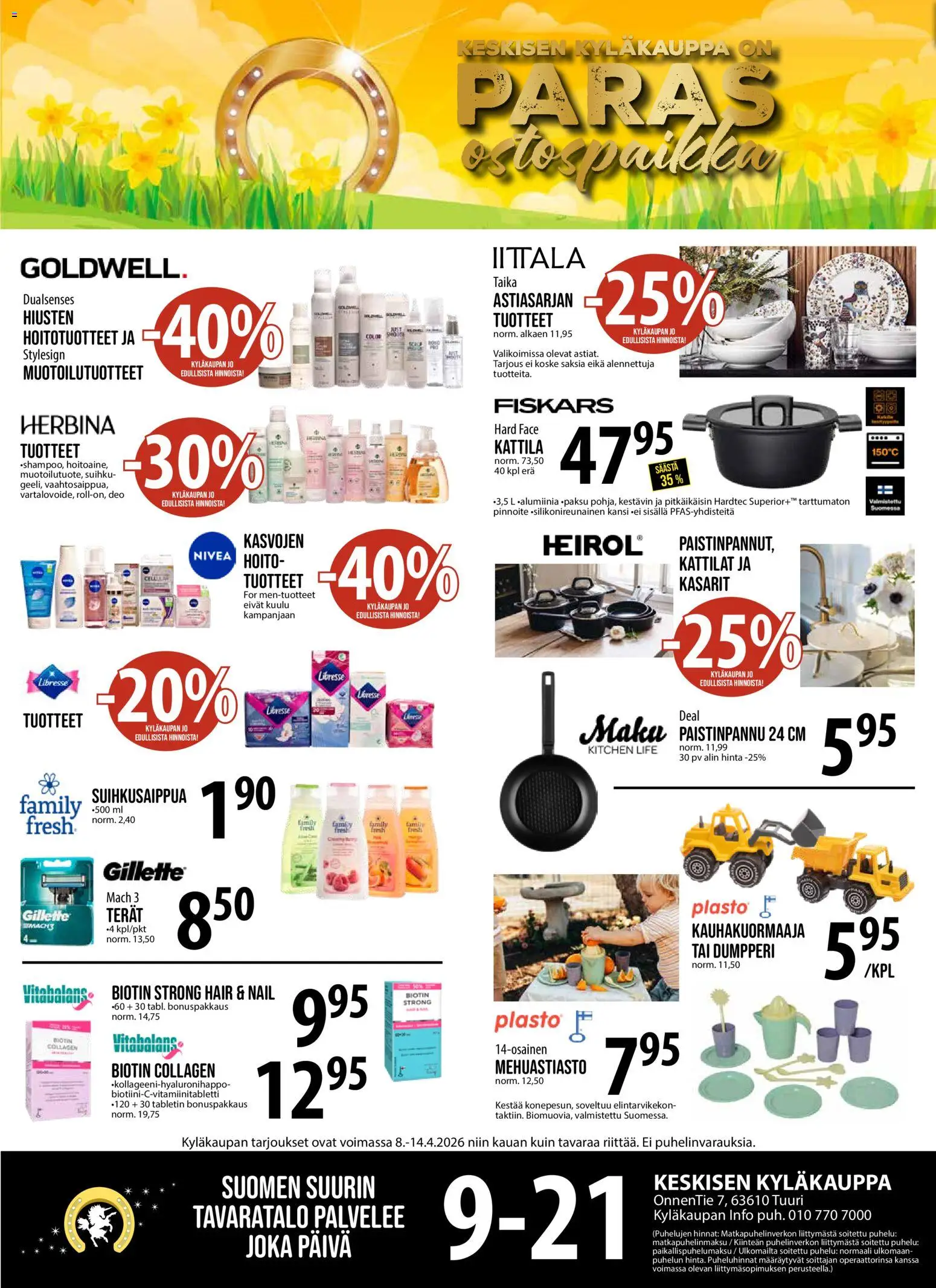 Kaupan Tuuri Tuuri tarjoukset esikatselu, voimassa 08/04/2026