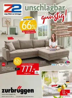 Vorschau von dem Prospekt des Geschäftes Zurbrüggen, gültig ab dem 22.02.2026