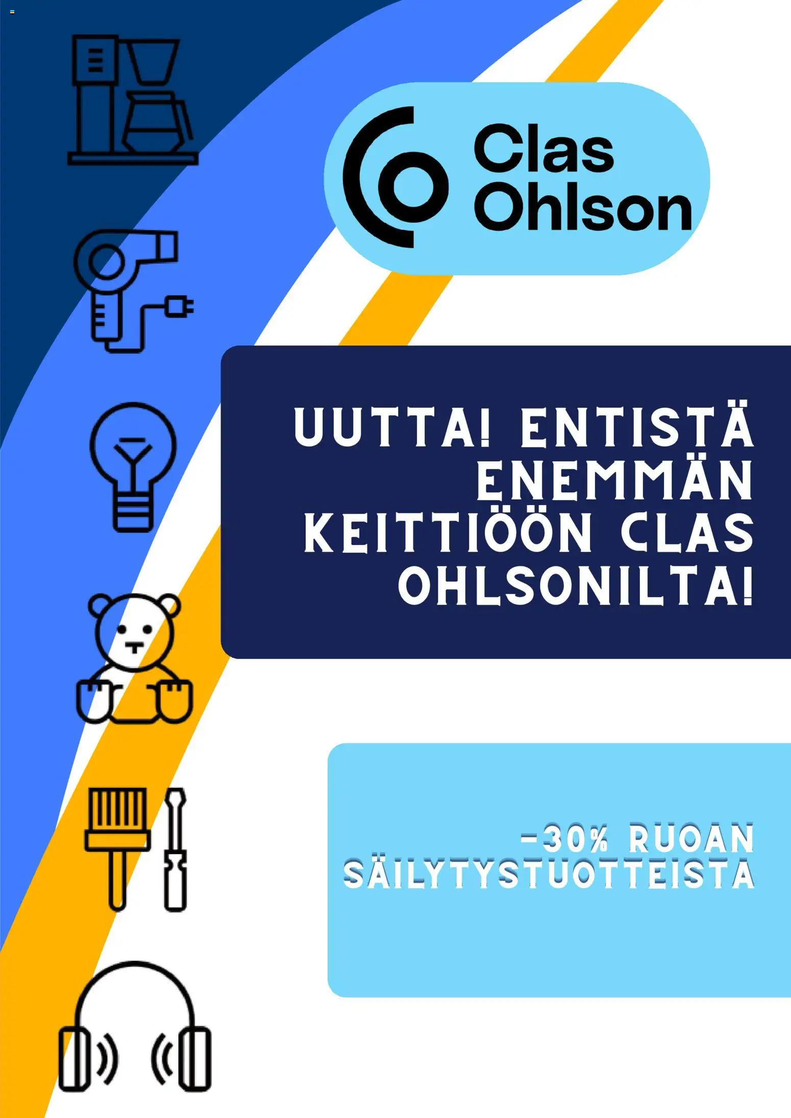 Kaupan Clas Ohlson Clas Ohlson tarjoukset esikatselu, voimassa 03/03/2026