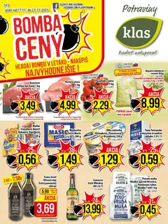 Náhľad Klas letáku platného od 17.11.2025