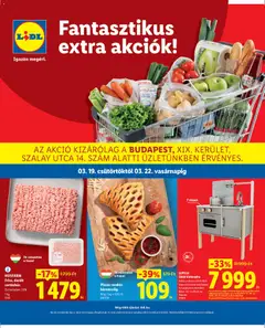 Lidl - Lidl Budapest megtekintése, amely érvényes 2026.03.19.-től