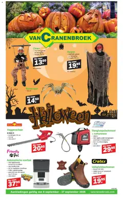 Voorbeeld van Folder van winkel Van Cranenbroek geldig vanaf 05-09-2025