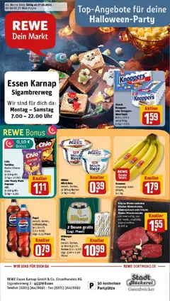 Vorschau von dem Prospekt des Geschäftes Rewe, gültig ab dem 26.10.2025