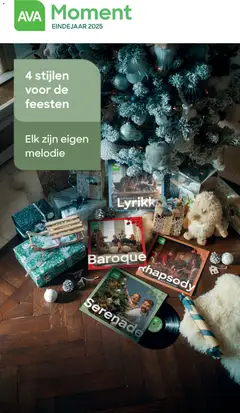 Voorbeeld van Folder van winkel AVA geldig vanaf 01/11/2025