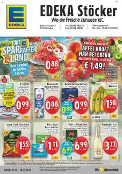Vorschau von dem Prospekt des Geschäftes Edeka, gültig ab dem 19.10.2025