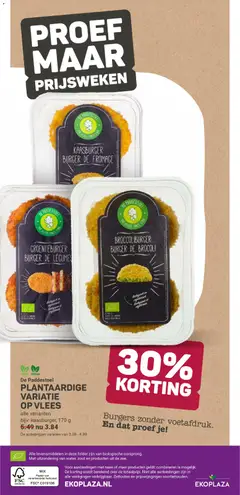 Voorbeeld van Folder week 45 van winkel Ekoplaza geldig vanaf 05-11-2025 | Pagina: 22