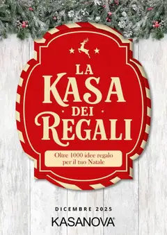 Anteprima dell'opuscolo Attuale volantino dal negozio Kasanova valido da 09/12/2025