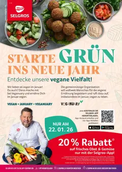 Vorschau von dem Prospekt des Geschäftes Selgros, gültig ab dem 22.01.2026