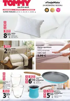 Pregled letka Tommy - Super ponuda za apartmane trgovine Tommy vrijedi od 13.04.2026