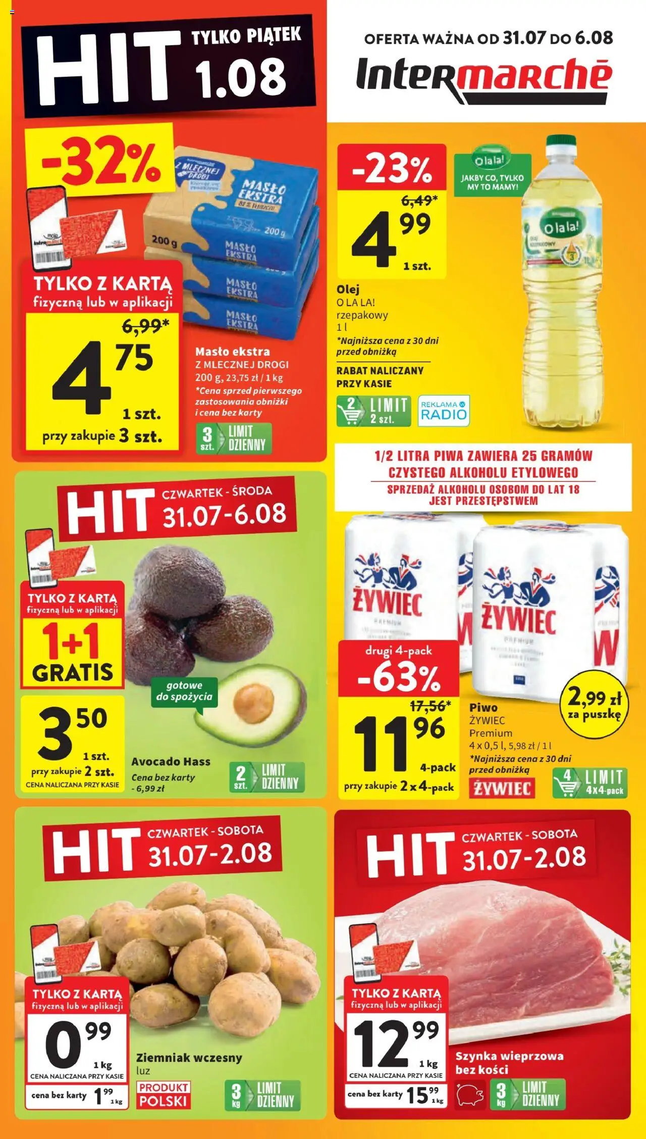 Intermarche Gazetka od 31.07.2025 - Nowa Gazetka - Numer strony 1