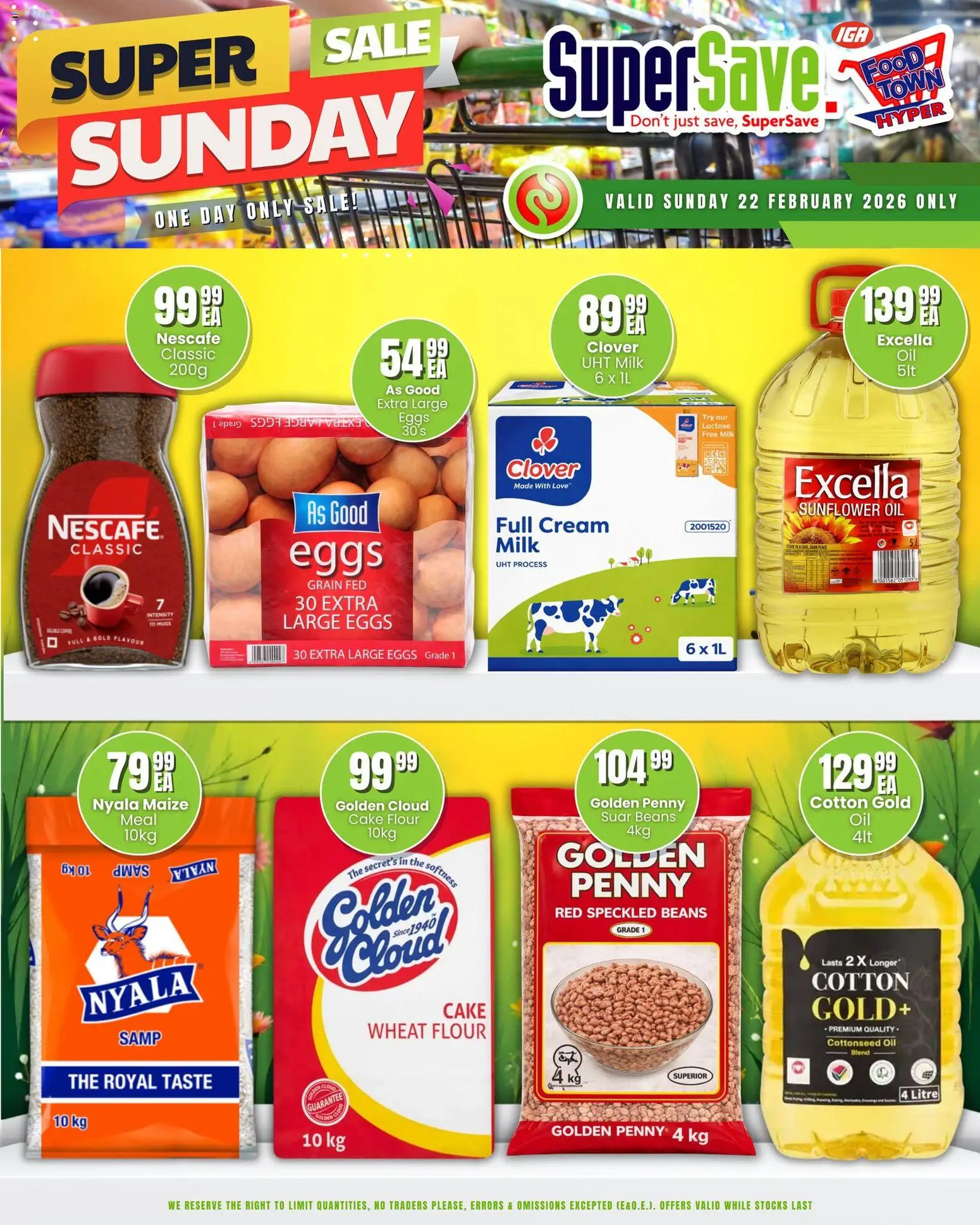 Preview of Super Save flyer valid from 22/02/2026