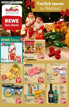 Vorschau von dem Prospekt des Geschäftes Rewe, gültig ab dem 01.12.2025