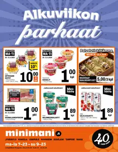 Kaupan Minimani Minimani tarjoukset esikatselu, voimassa 20/04/2026