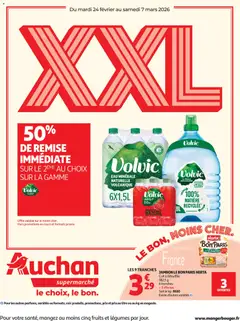Prévisualisation de Promos XXL supermarchés du magasin Auchan formulaire valide 24/02/2026