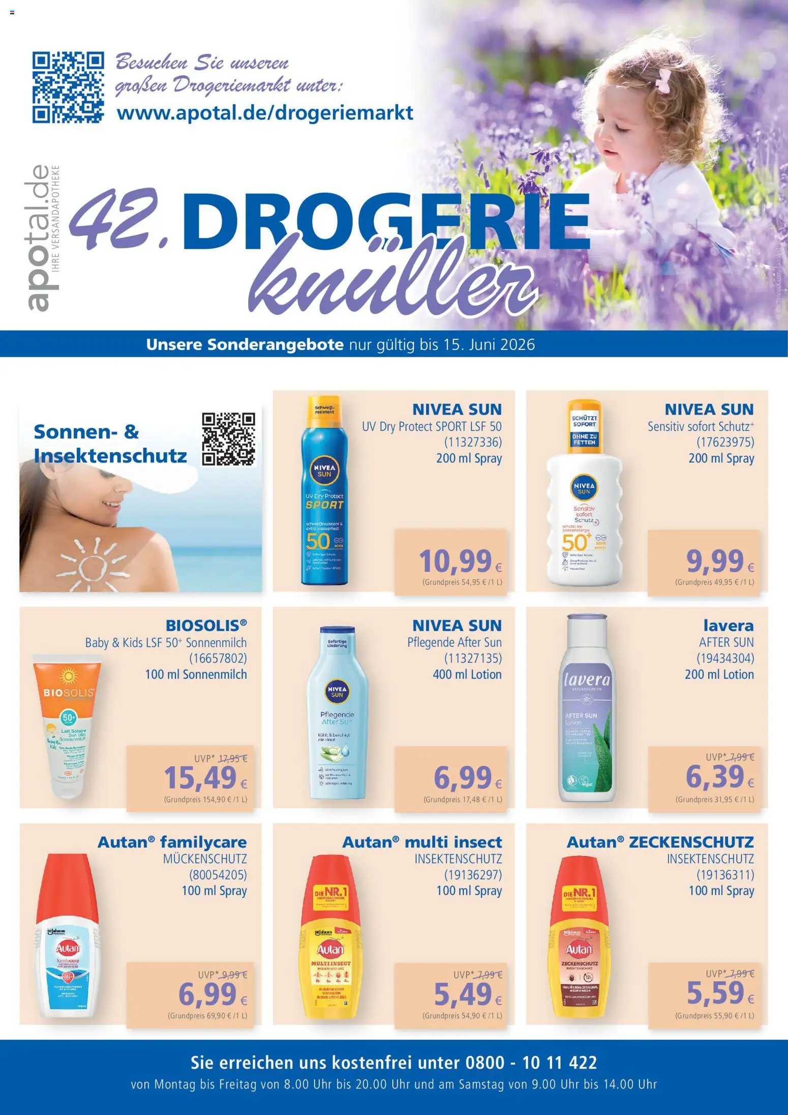 Vorschau von dem Prospekt des Geschäftes Apotal, gültig ab dem 15.04.2026