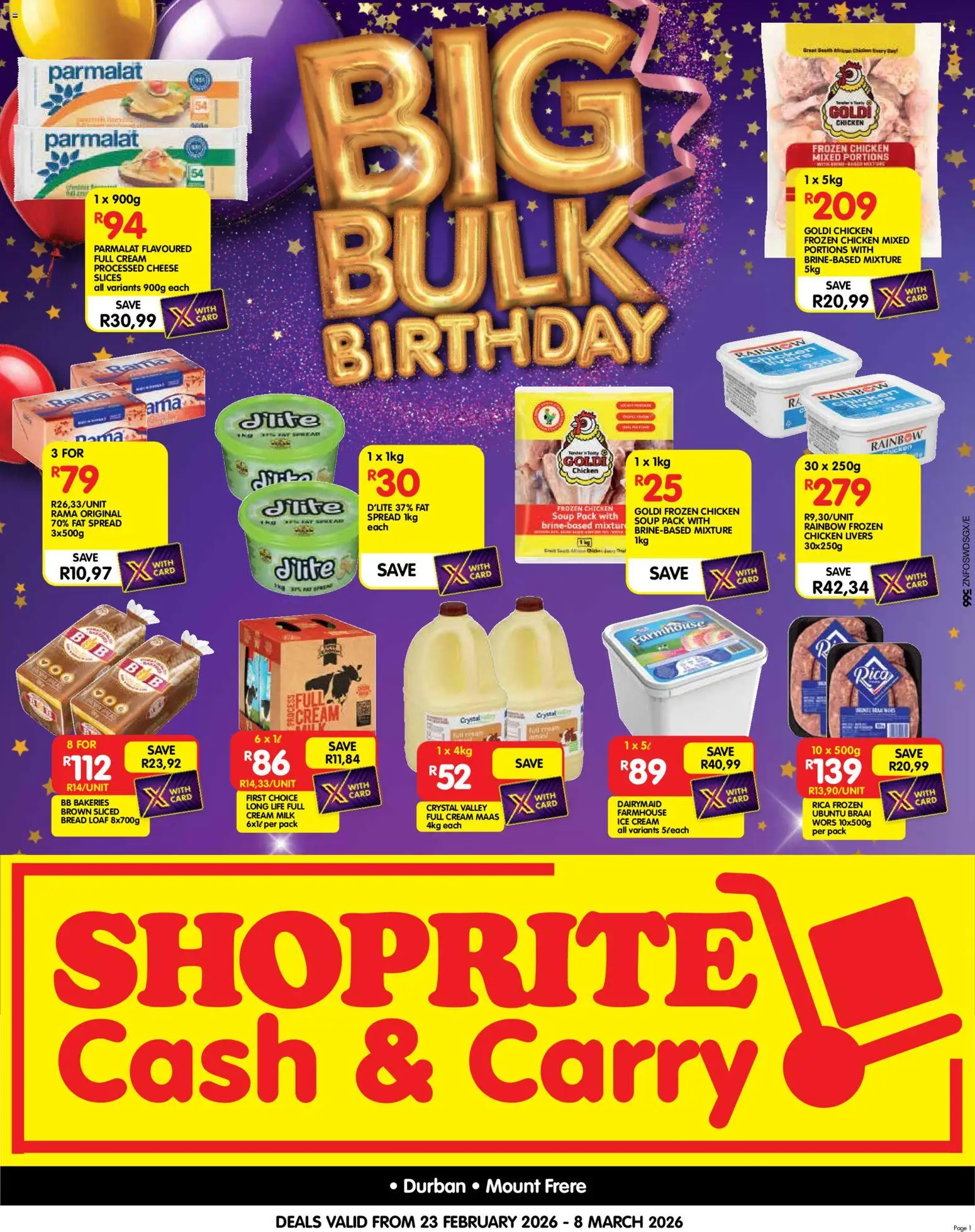 Preview of Shoprite flyer valid from 23/02/2026