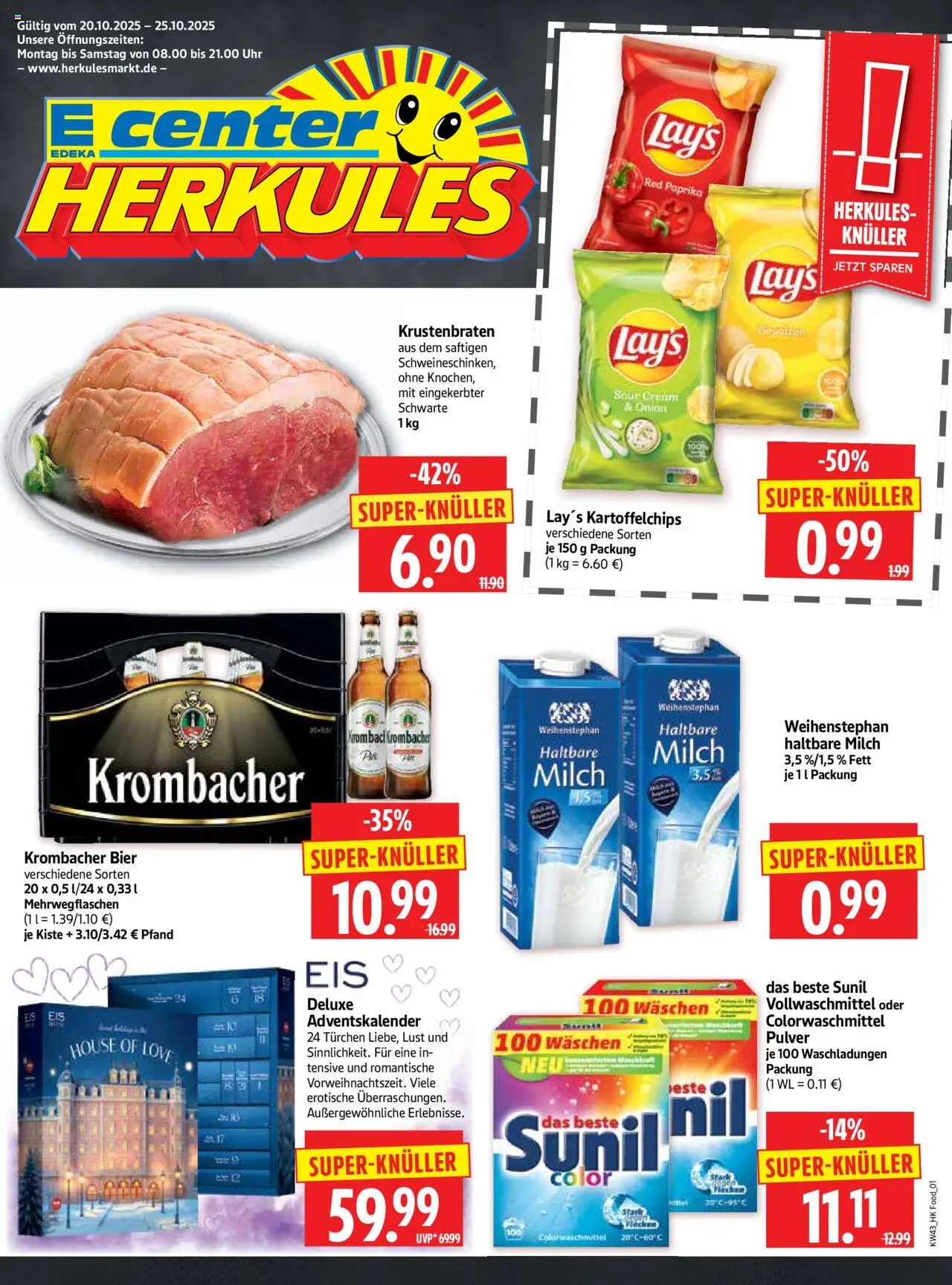 HERKULES Prospekt (vom 20.10.2025 - 25.10.2025)