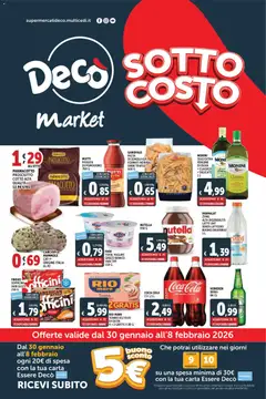 Anteprima dell'opuscolo Volantino Market - Roma dal negozio Decò valido da 30/01/2026
