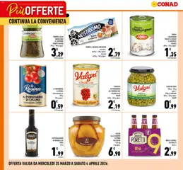 Anteprima dell'opuscolo Conad volantino Più Offerte Campania dal negozio Conad valido da 25/03/2026