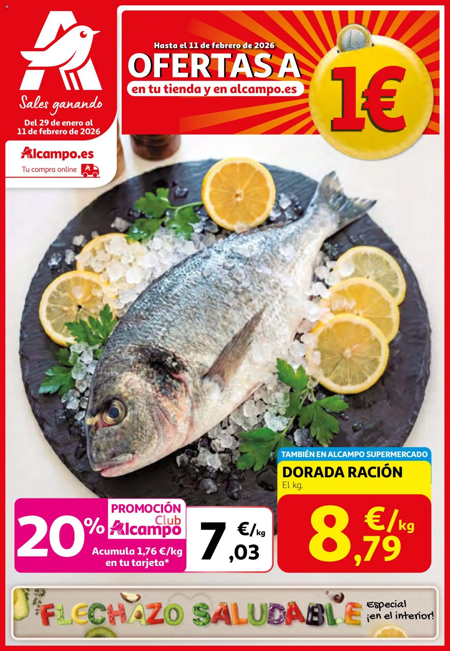 Vista previa del folleto de la tienda Alcampo válido desde el 29/01/2026 