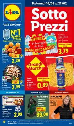 Anteprima dell'opuscolo Attuale volantino dal negozio Lidl valido da 16/02/2026