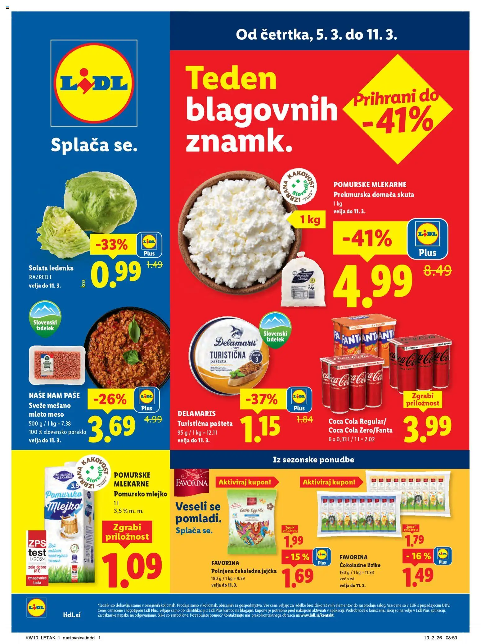 Predogled kataloga iz trgovine Lidl veljaven od 05.03.2026