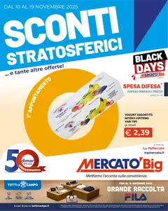 Anteprima dell'opuscolo Black Friday - Big dal negozio Mercatò valido da 10/11/2025