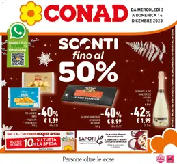 Anteprima dell'opuscolo Sconti fino al 50% dal negozio Conad valido da 02/12/2025