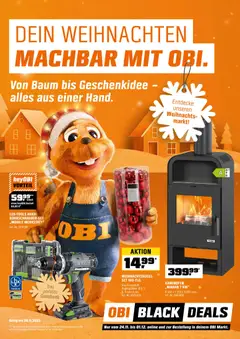 Vorschau von dem Prospekt des Geschäftes Obi, gültig ab dem 14.11.2025