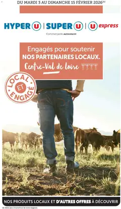 Prévisualisation de Engagés pour soutenir nos partenaires locaux Centre-Val de Loire du magasin U Express formulaire valide 03/02/2026